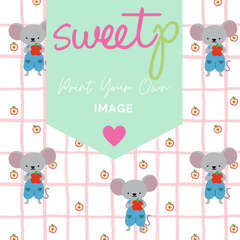 Mouse & Apples Download - DIGITAL Print Your Own Image (SweetP)