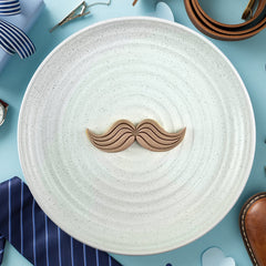 Moustache Cutter & Embosser Set