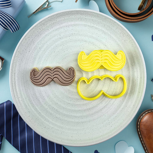 Moustache V2 Cutter & Embosser Set