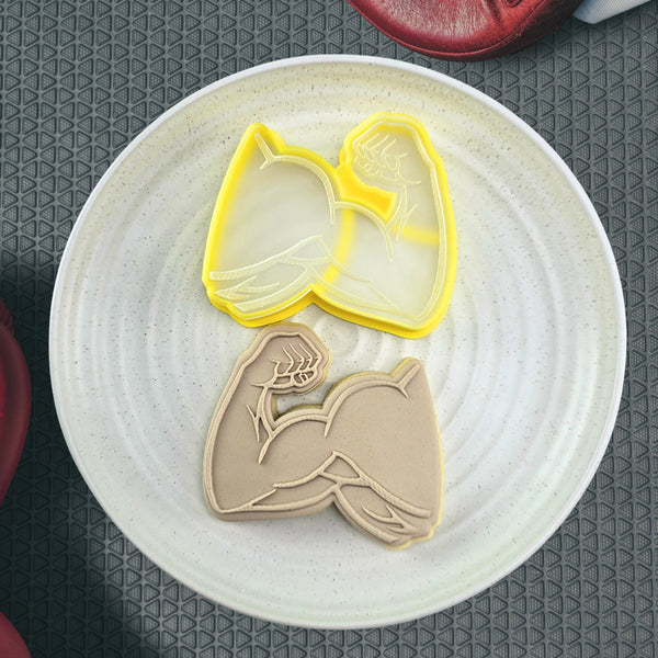 Muscle Arm Cutter & Debosser Set