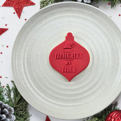 Naughty Or Nice Debosser