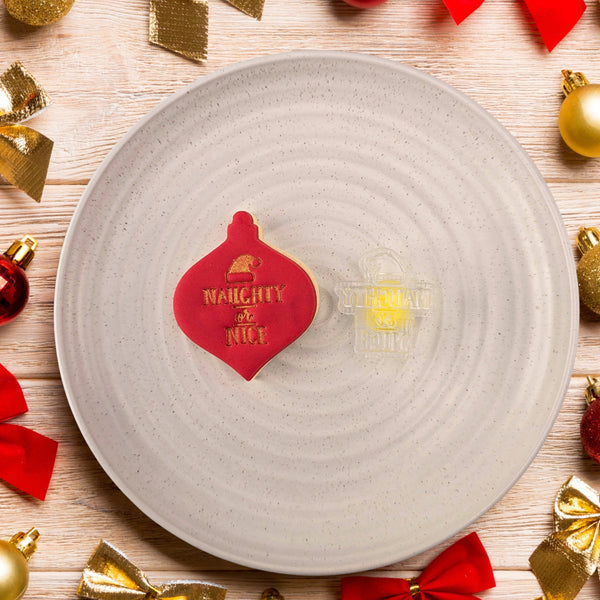 Naughty or Nice Embosser