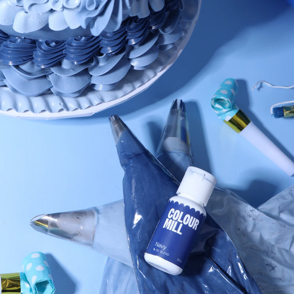 Oil Based Colouring 20ml Navy