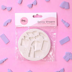 Girls' World Savvy Shapes Silicone Mould (Savvy Cakes)