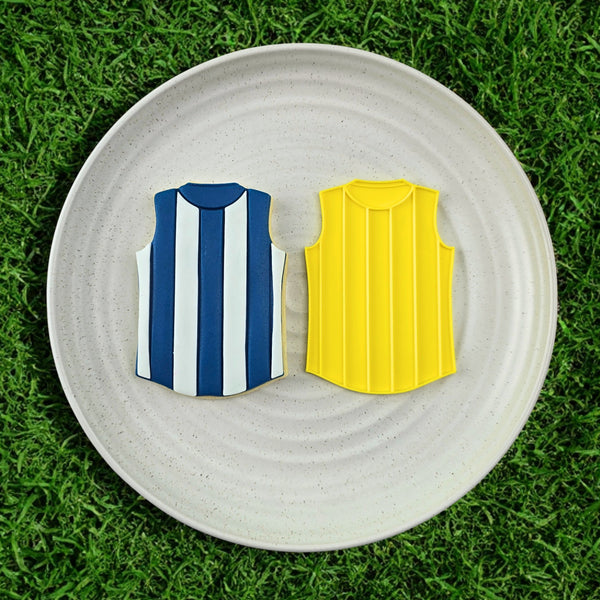 AFL Football Team Guernsey Cutter & Embosser Set