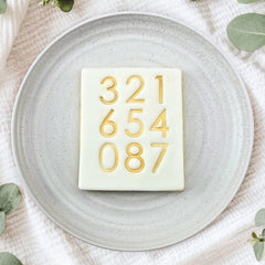 Number Stamp Set