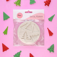 Oh Christmas Tree Savvy Shapes Silicone Mould (Savvy Cakes)