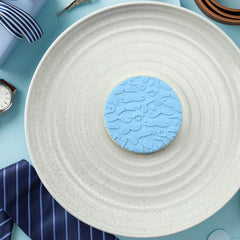 Moustache Pattern Plate