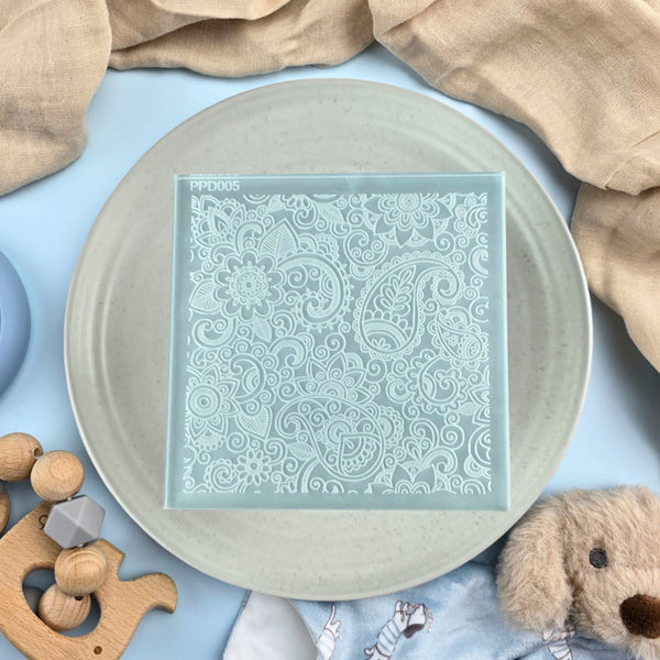 Paisley Pattern Plate
