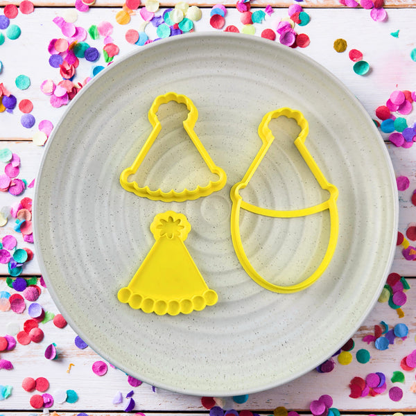 Party Hat Face Cutter & Debosser Set