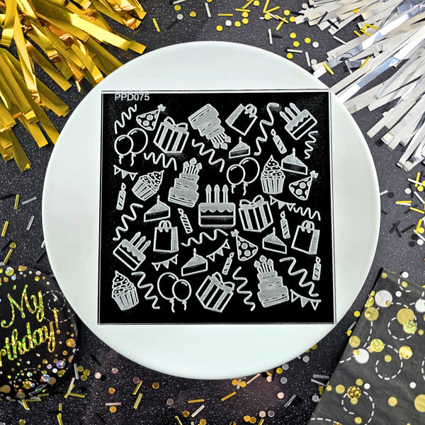 Party Pattern Plate