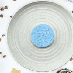 Paw Prints & Bones Pattern Plate