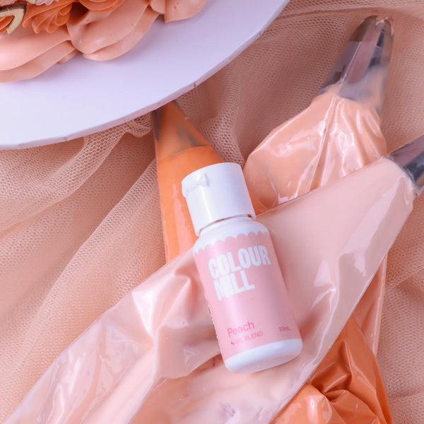 Oil Based Colouring 20ml Peach