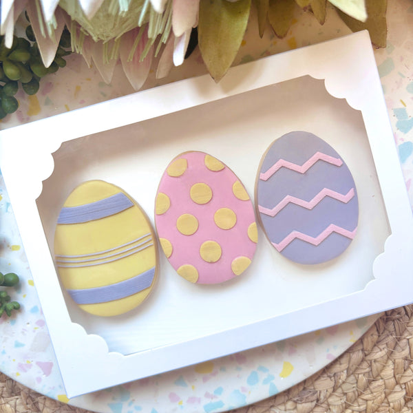 Easter Egg Platter Cutter & Debosser Set (Bikkie Smalls)