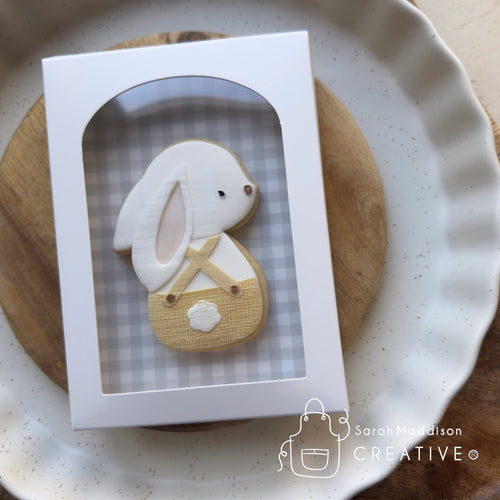 Bunny In Linen Cutter and Debosser (Sarah Maddison Creative)