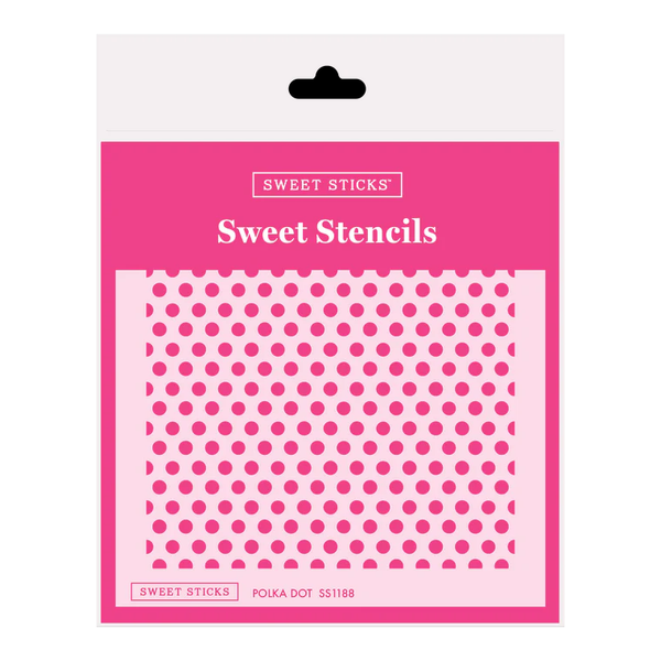 Polka Dot Stencil (Sweet Sticks)
