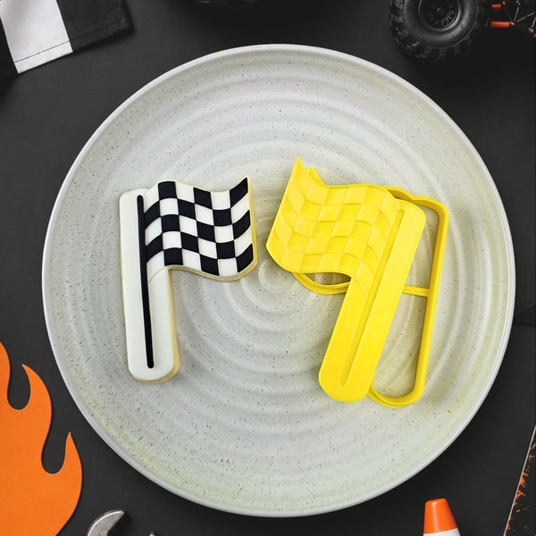 Race Flag Cutter & Debosser Set