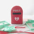 3D Post Box with Post Stamp + Valentine's Lock (SweetP)