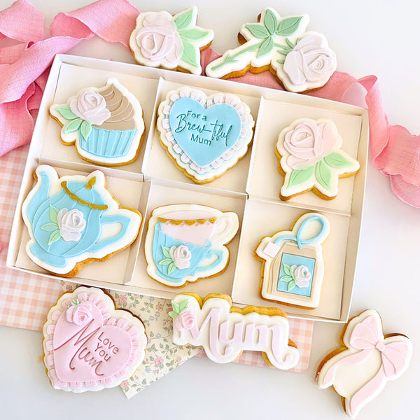 Love You Mum Text Stamp (SweetP)