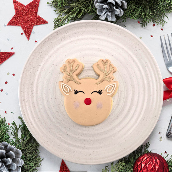 Rudolph Reindeer Cutter & Debosser Set