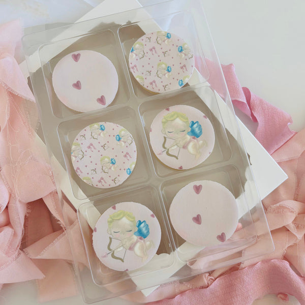 DIGITAL Edible Image Download - Cupid - Circles (SweetP)