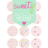 DIGITAL Edible Image Download - Cupid - Circles (SweetP)