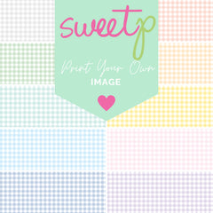 Gingham Download - DIGITAL Print Your Own Image (SweetP)