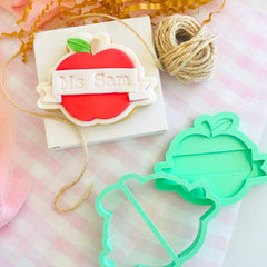 Apple with Banner Layer Set (SweetP)