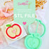 Apple Layer Set Digital STL File - For 3D Printed Cutters & Stamps (SweetP)