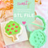 Apple Tree Layer Set Digital STL File - For 3D Printed Cutters & Stamps (SweetP)