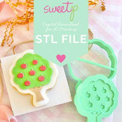 Apple Tree Layer Set Digital STL File - For 3D Printed Cutters & Stamps (SweetP)