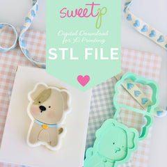 Dog Layer Set Digital STL File - For 3D Printed Cutters & Stamps (SweetP)