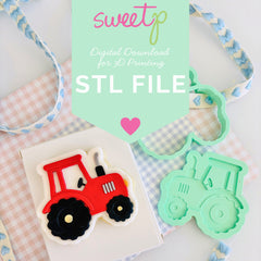 Tractor Layer Set Digital STL File - For 3D Printed Cutters & Stamps (SweetP)