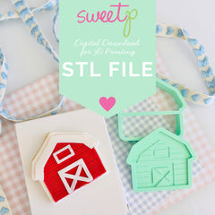 Farm House Layer Set Digital STL File - For 3D Printed Cutters & Stamps (SweetP)