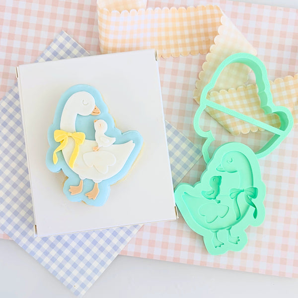 Goose and Gosling Layer Set (SweetP) | Custom Cookie Cutters
