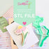 Daisy Layer Set Digital STL File - For 3D Printed Cutters & Stamps (SweetP)
