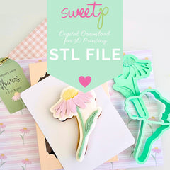 Daisy Layer Set Digital STL File - For 3D Printed Cutters & Stamps (SweetP)