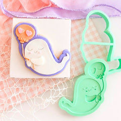 Ghost with Balloon Layer Set (SweetP)