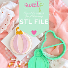 Classic Bauble Layer Set Digital STL File - For 3D Printed Cutters & Stamps (SweetP)