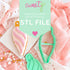 Twist Bauble Layer Set Digital STL File - For 3D Printed Cutters & Stamps (SweetP)