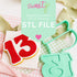 Thirteen Layer Set Digital STL File - For 3D Printed Cutters & Stamps (SweetP)