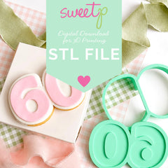 Sixty Layer Set Digital STL File - For 3D Printed Cutters & Stamps (SweetP)