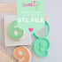 Six / Nine Layer Set Digital STL File - For 3D Printed Cutters & Stamps (SweetP)