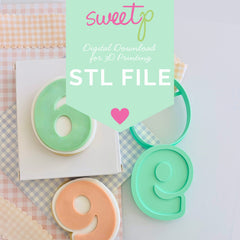 Six / Nine Layer Set Digital STL File - For 3D Printed Cutters & Stamps (SweetP)