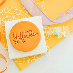 Happy Halloween Text Stamp (SweetP)