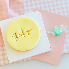 Thank You Text Stamp (SweetP)