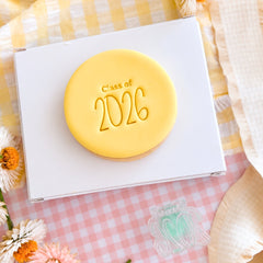 Class of 2026 Text Stamp (SweetP)