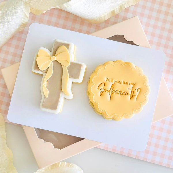 Will You Be My Godparents? Text Stamp (SweetP)