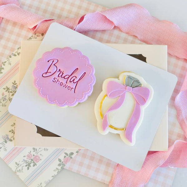 Bridal Shower Text Stamp (SweetP)