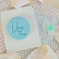 One Silly Goose Text Stamp (SweetP)